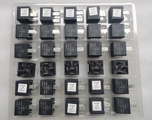 Hella Relay 4RD 933332-09 5 PIN 24V قطع غيار ماكينات البناء 10 / 20A لـ ساني